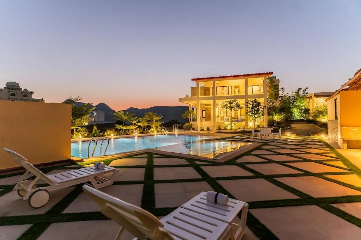 אודייפור Elegant 5Bhk Villa With Private Pool By Ozy Stays הודו